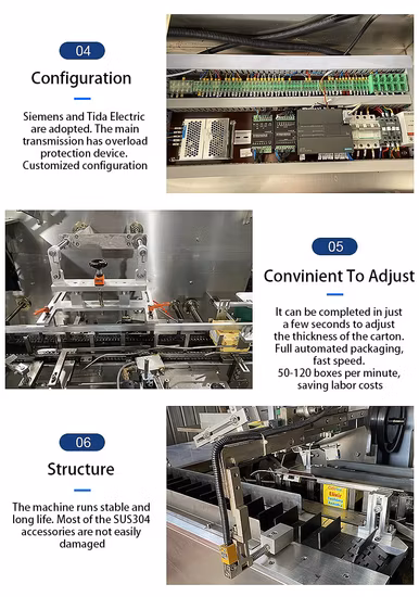 Automatic Horizontal Bag Sachet Box Cartoning Machine Cartoner