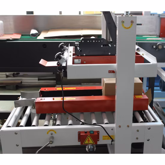 Fully Automatic Flower Carton Packing Machine Line /Box Case Erector Sealer Machine